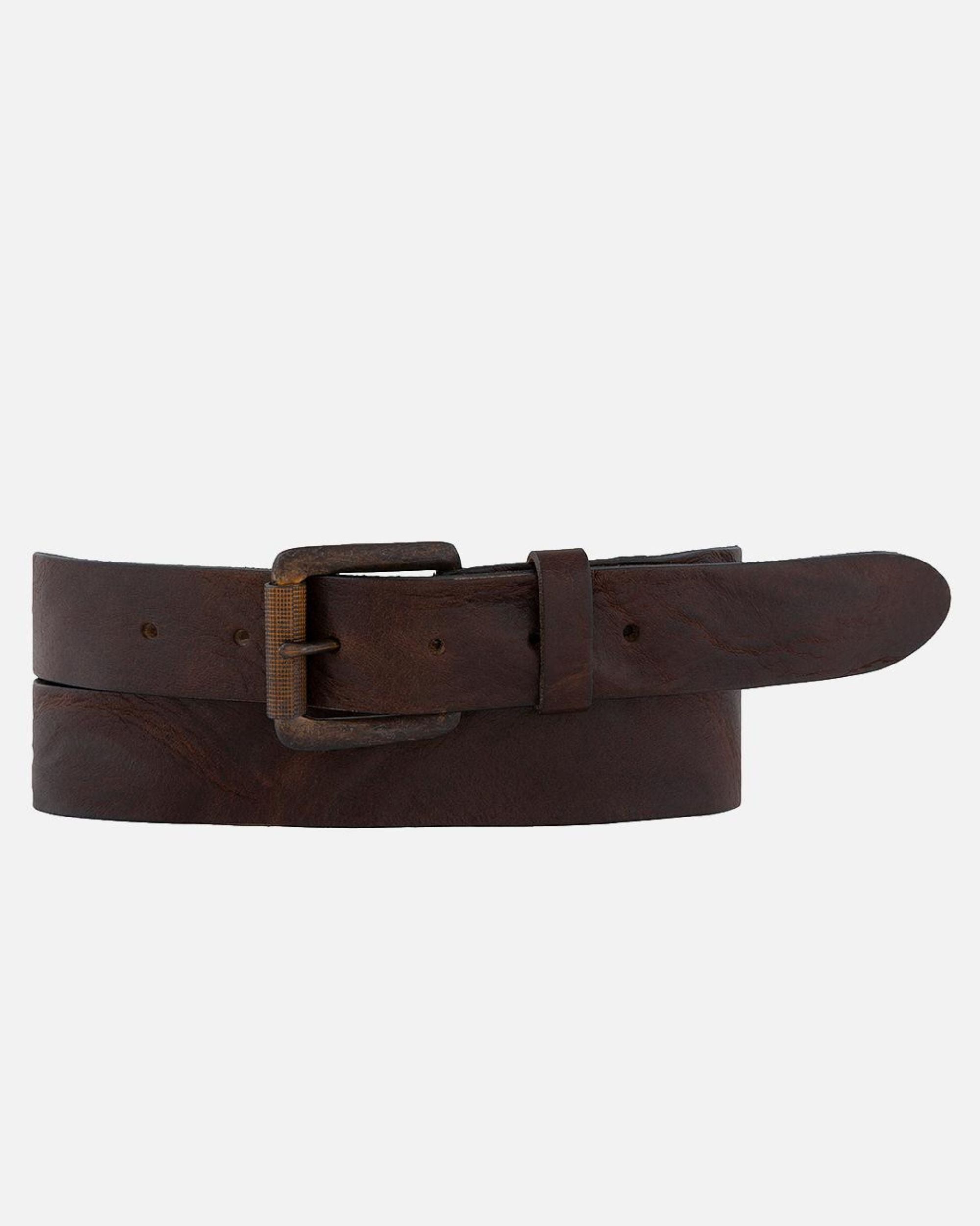 Luca | Squared Buckle Full Grain Leather – AMSTERDAM HERITAGE