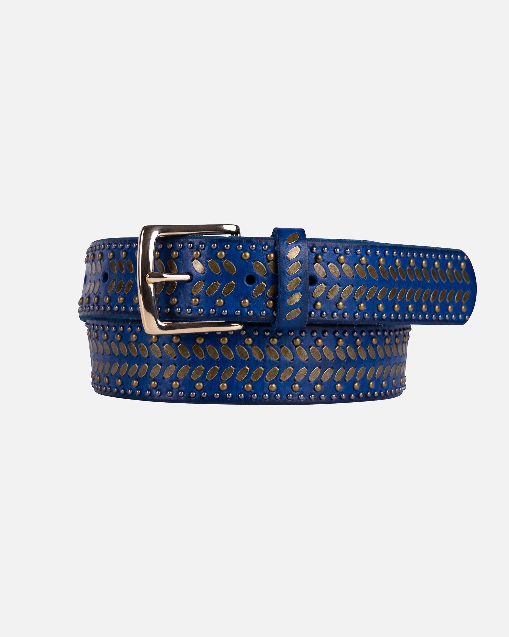 Nakita | Leather Belt with Polished Metal Buckle – AMSTERDAM HERITAGE