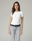 Grey Flare Mid-Rise Jeans | The Luna
