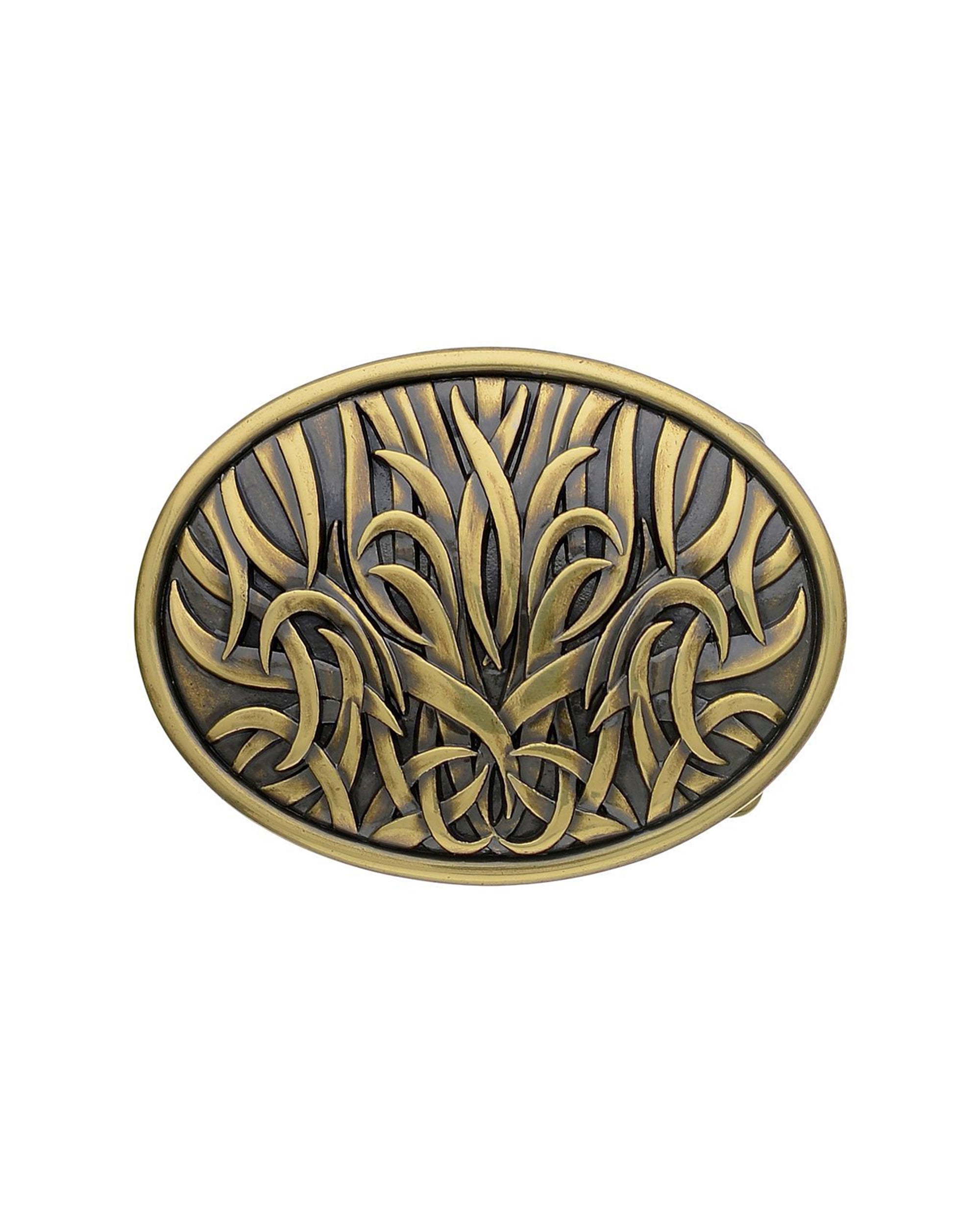 seaweed gold belt buckle
