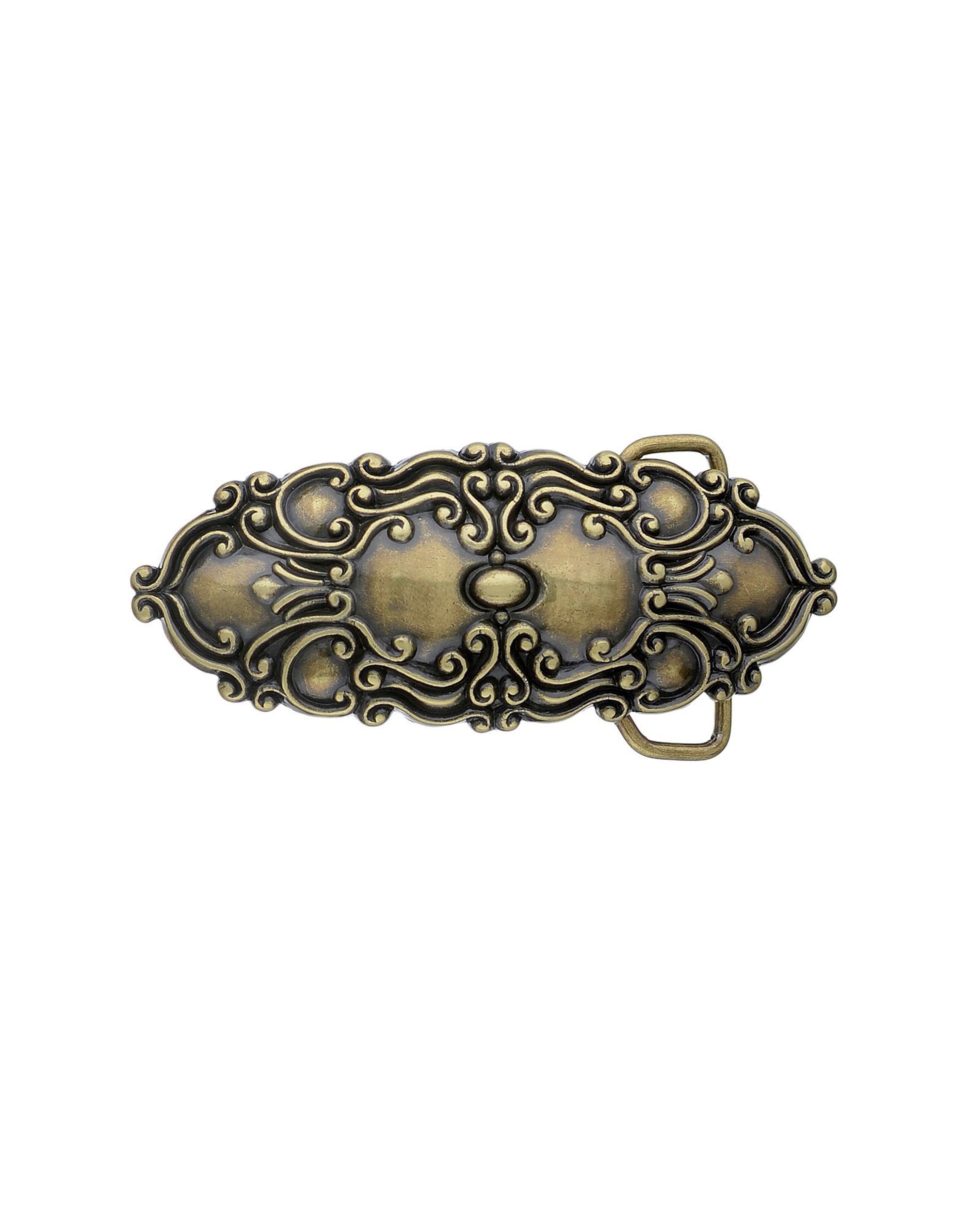 brooch gold belt buckle