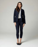 Navy Skinny Trousers | The Amara