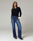 Dark Blue Straight Jeans | The Lolita