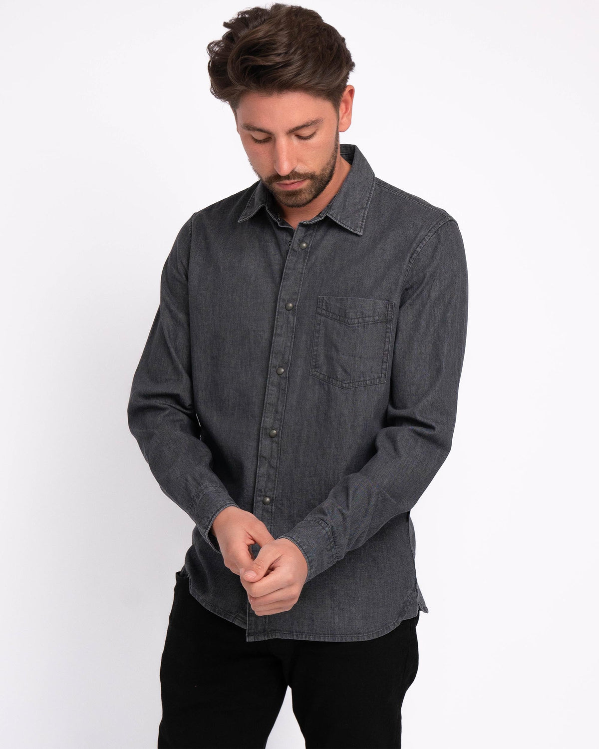 Dark Grey Denim