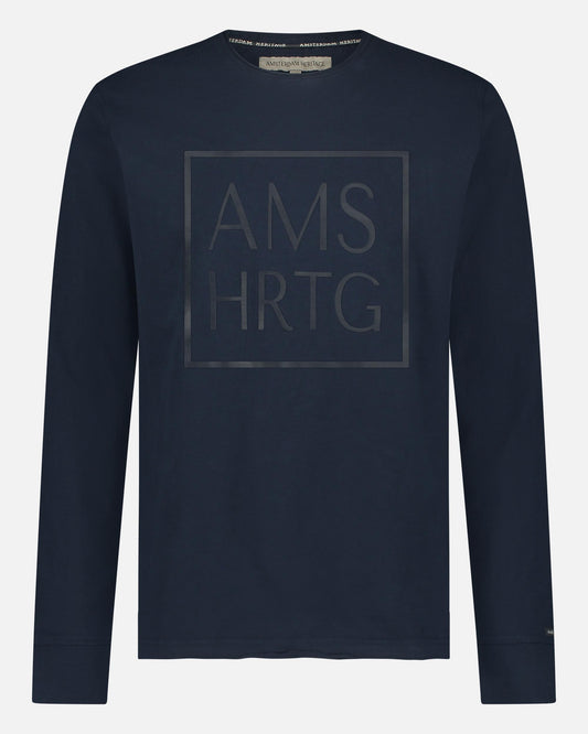 Frontage | Navy Casual Long Sleeve Shirt