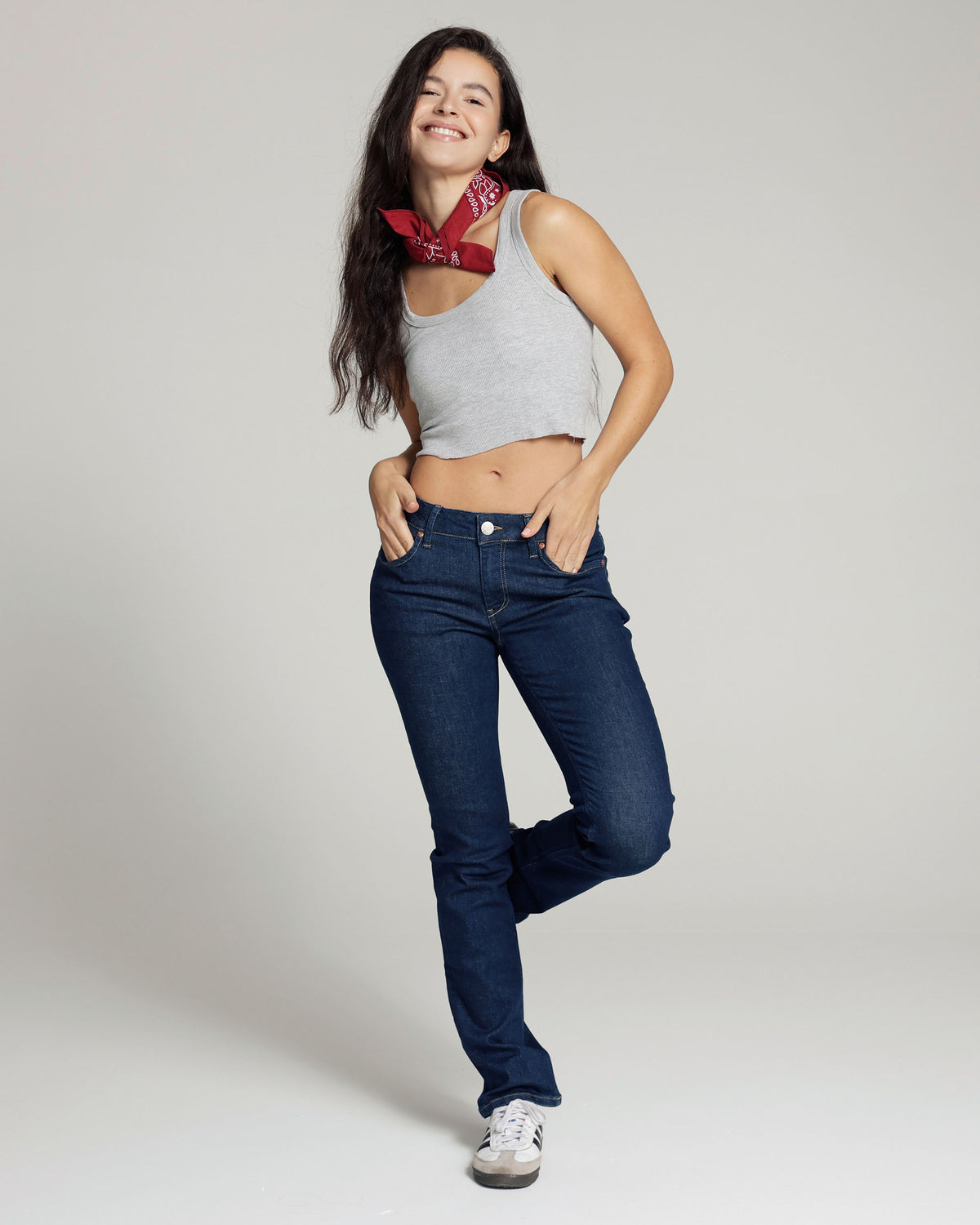 Dark Prewashed Straight Jeans | The Diamond
