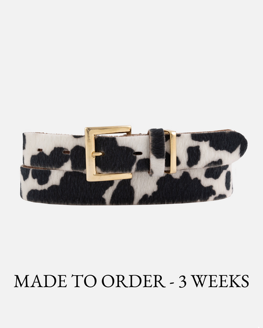 Cow Hair Black