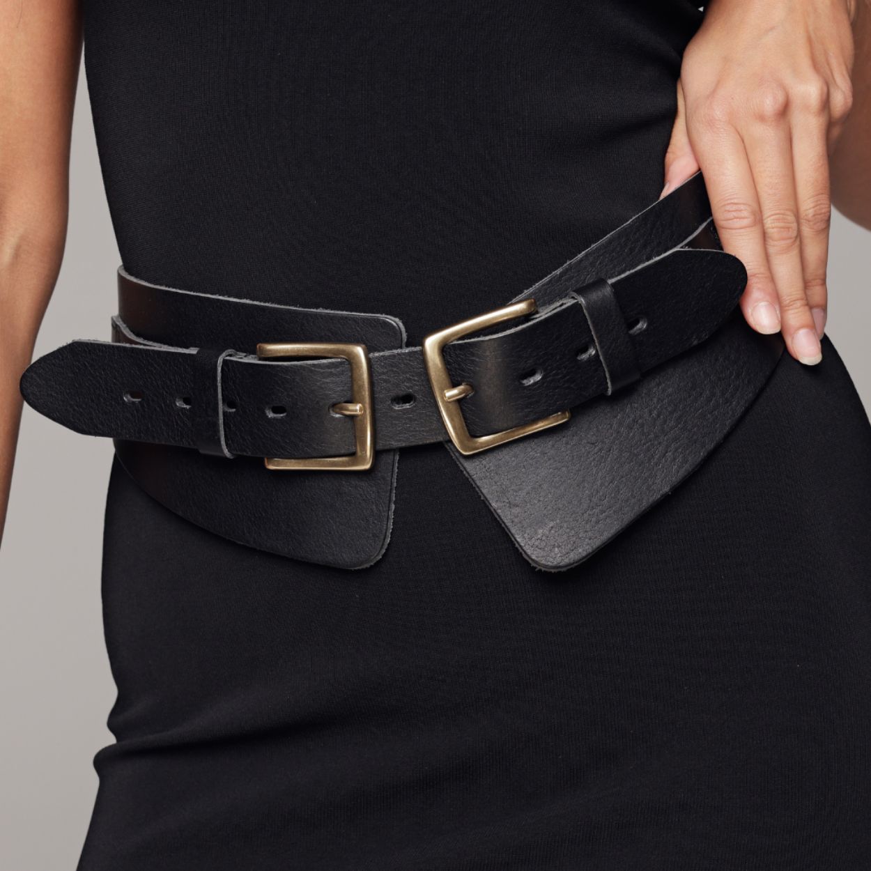 Wide Waist Corset Belt for Dresses - AMSHRTG Black / XS-75 Wide Waist Corset Belt for Dresses - AMSHRTG Black / XS-75