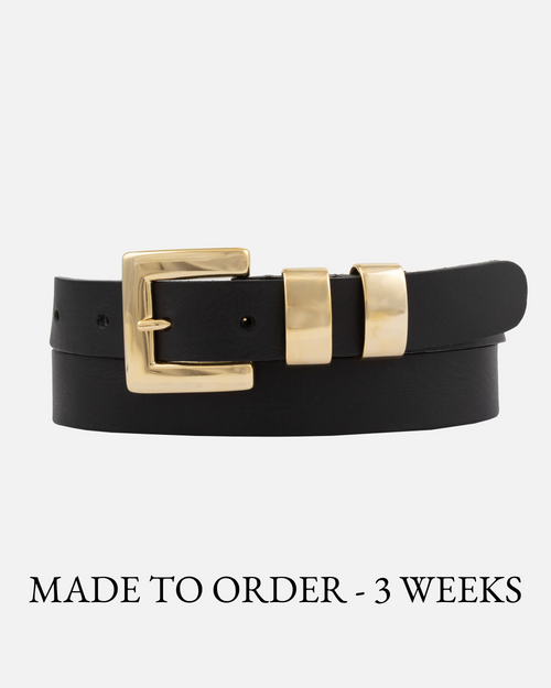 ✴︎W ベルト smooth leather belt OVY KAJA DECi W ベルト smooth leather belt OVY KAJA DECi - メルカリ