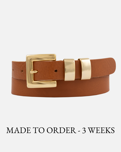 ✴︎W ベルト smooth leather belt OVY KAJA DECi W ベルト smooth leather belt OVY KAJA DECi - メルカリ