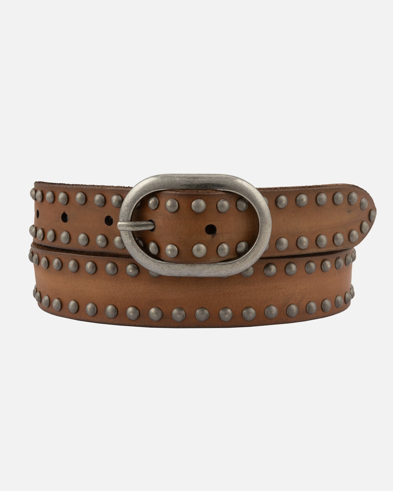 Leather Chrisje Belt- camel main image 1