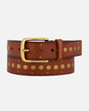 Faye | Studded Vintage Leather Belt