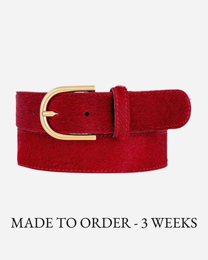 PREORDER Chrisje | Colorful Cowhide Belt