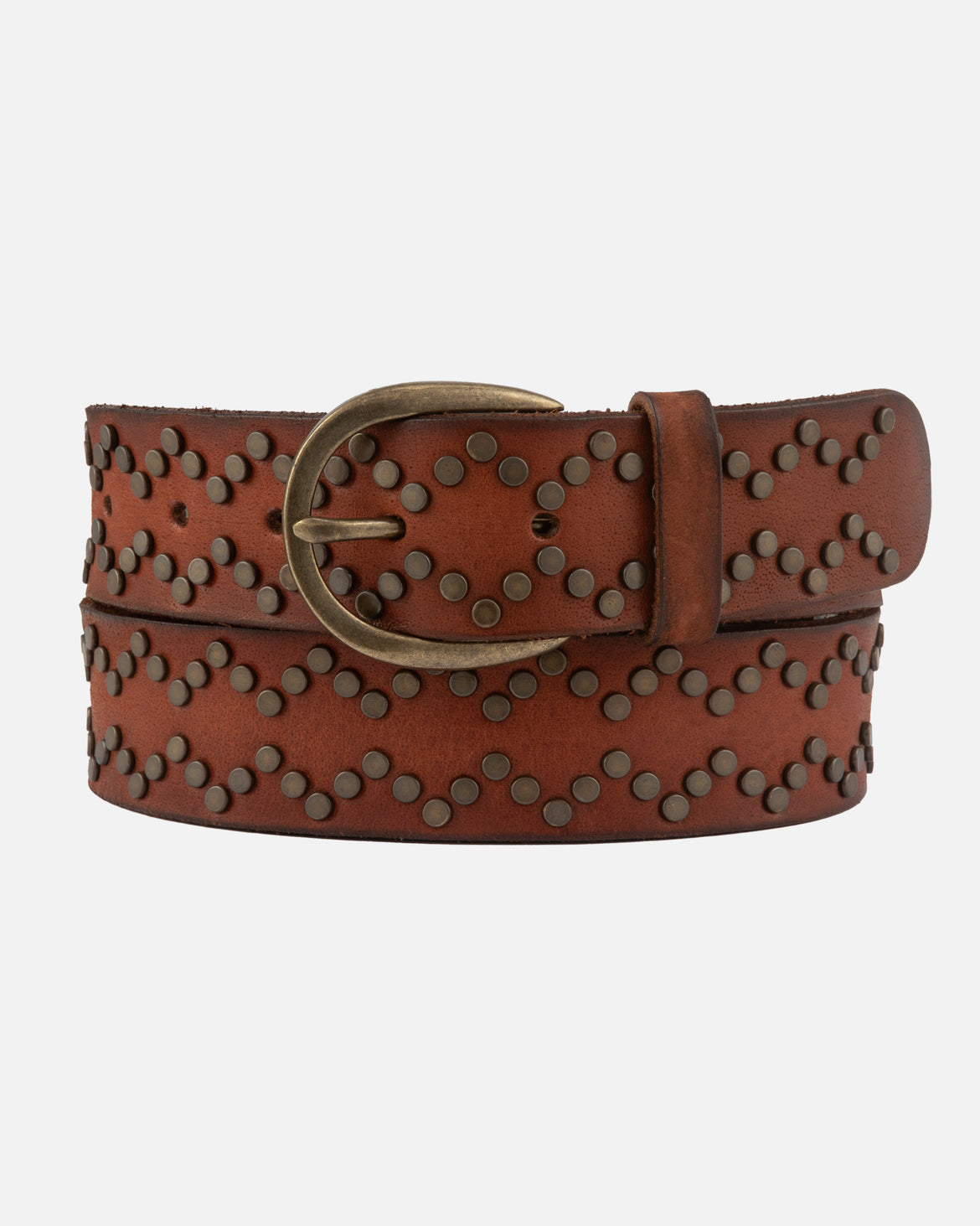 Sienna Studded Leather Belt