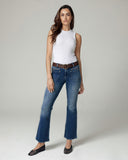 Super Vintage Blue Flare High-Rise Jeans | The Catania