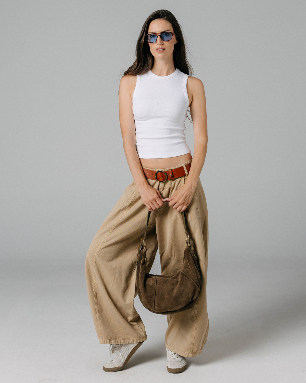 Brown Suede