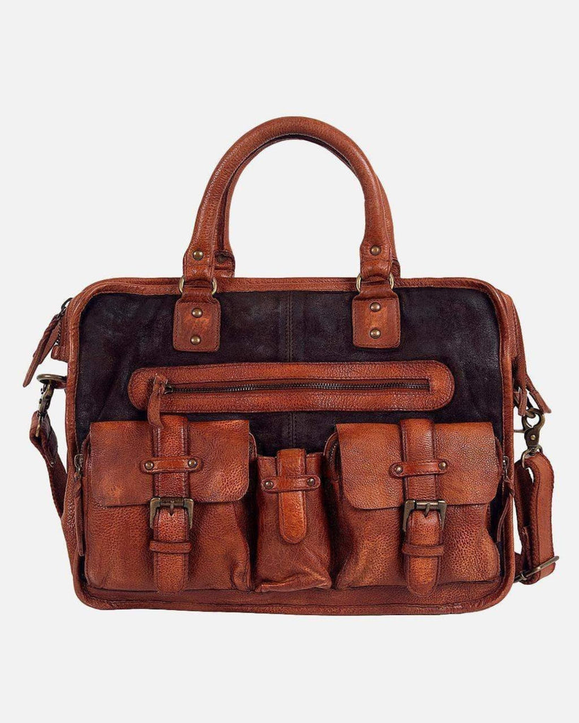 Boomsma | Leather Messenger Bag | Laptop Briefcase