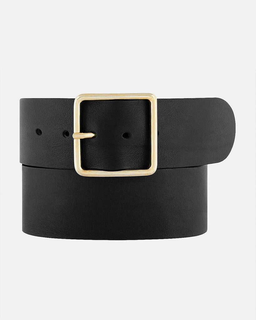 Naomi | Wide Leather Waist Belt