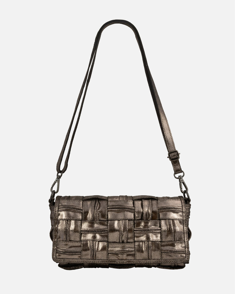 Dries | Metallic Leather Crossbody Bag for Women – AMSTERDAM