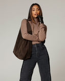 Brown Suede