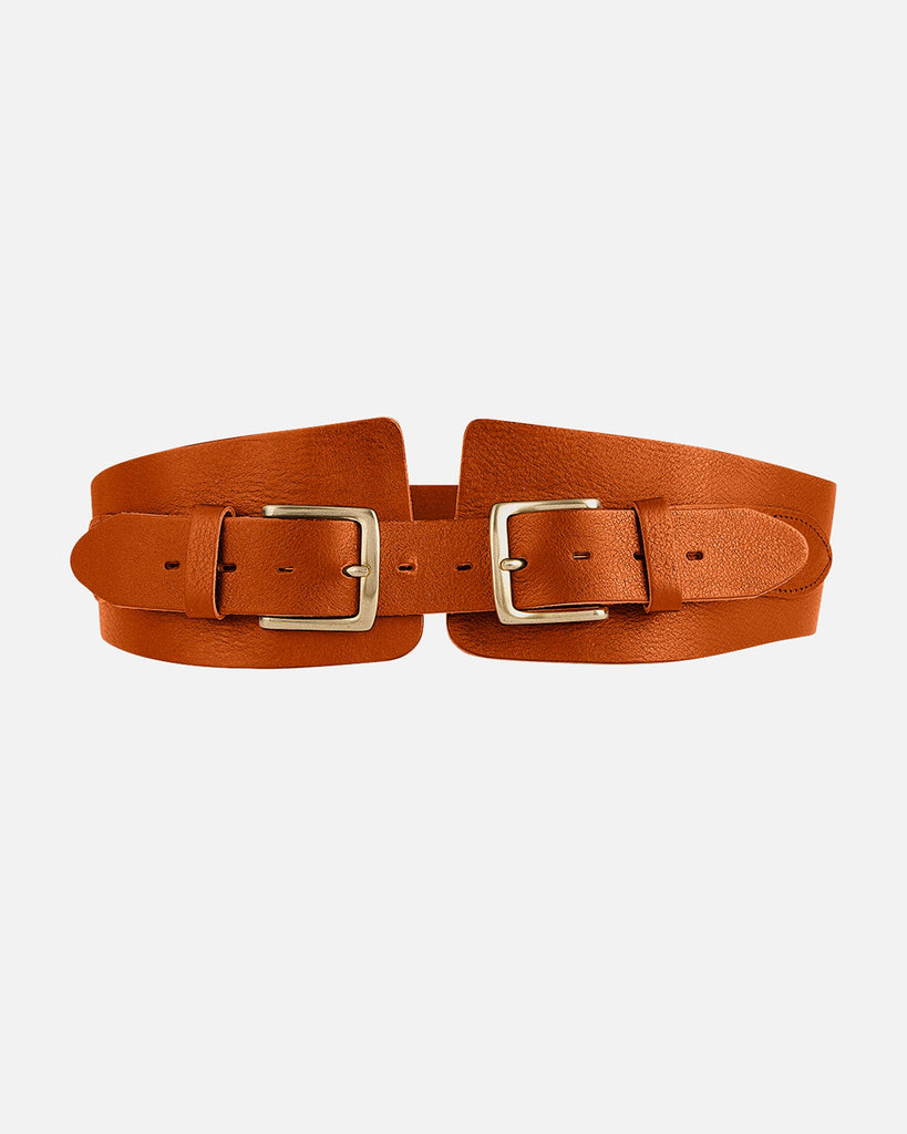 Leather Corset Belt Wide Waist Belt Womens Western Belt Rustic Underbust Corset  Plus Size Available Genuine Leather Brown Belt -  Canada
