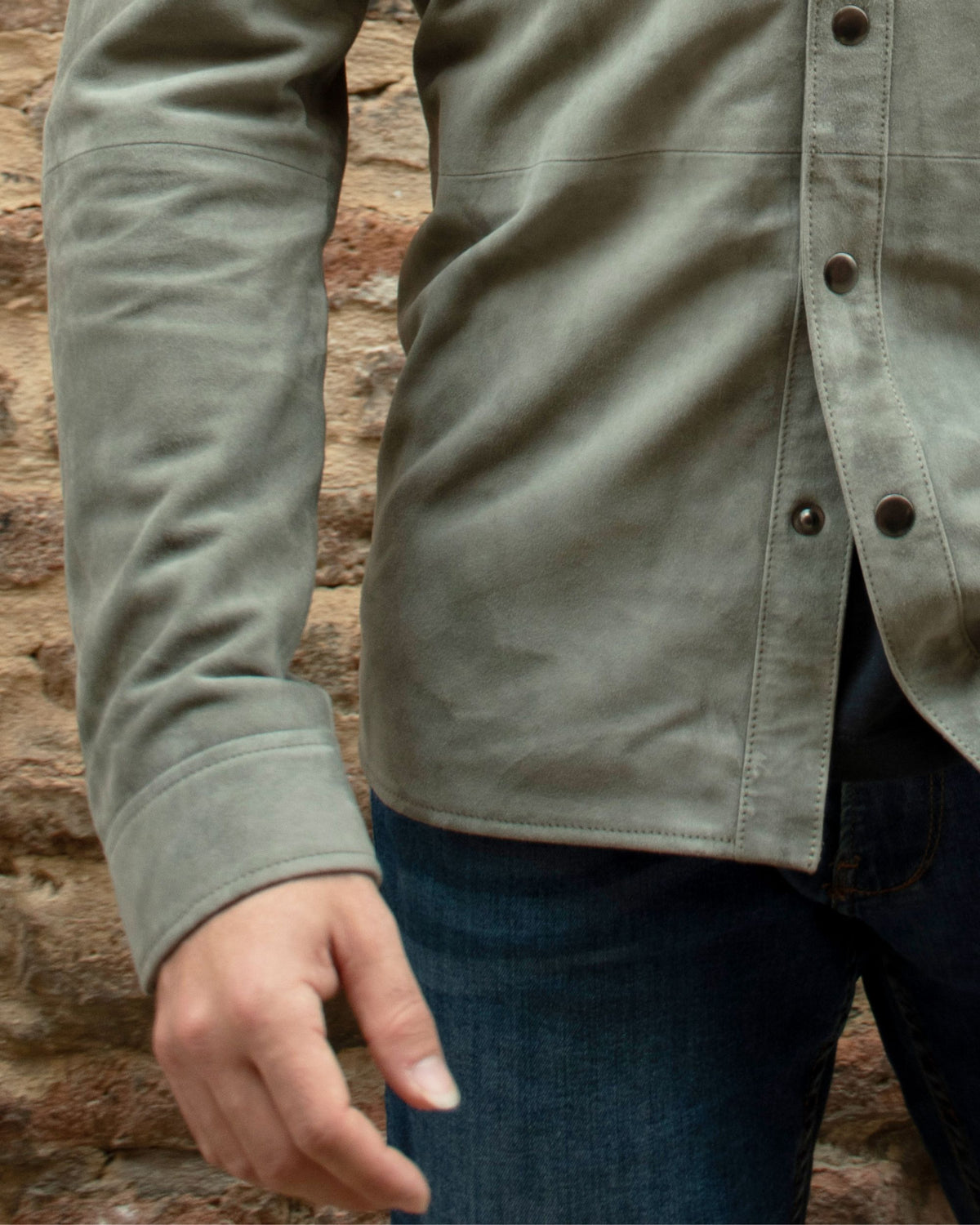 Grey Suede