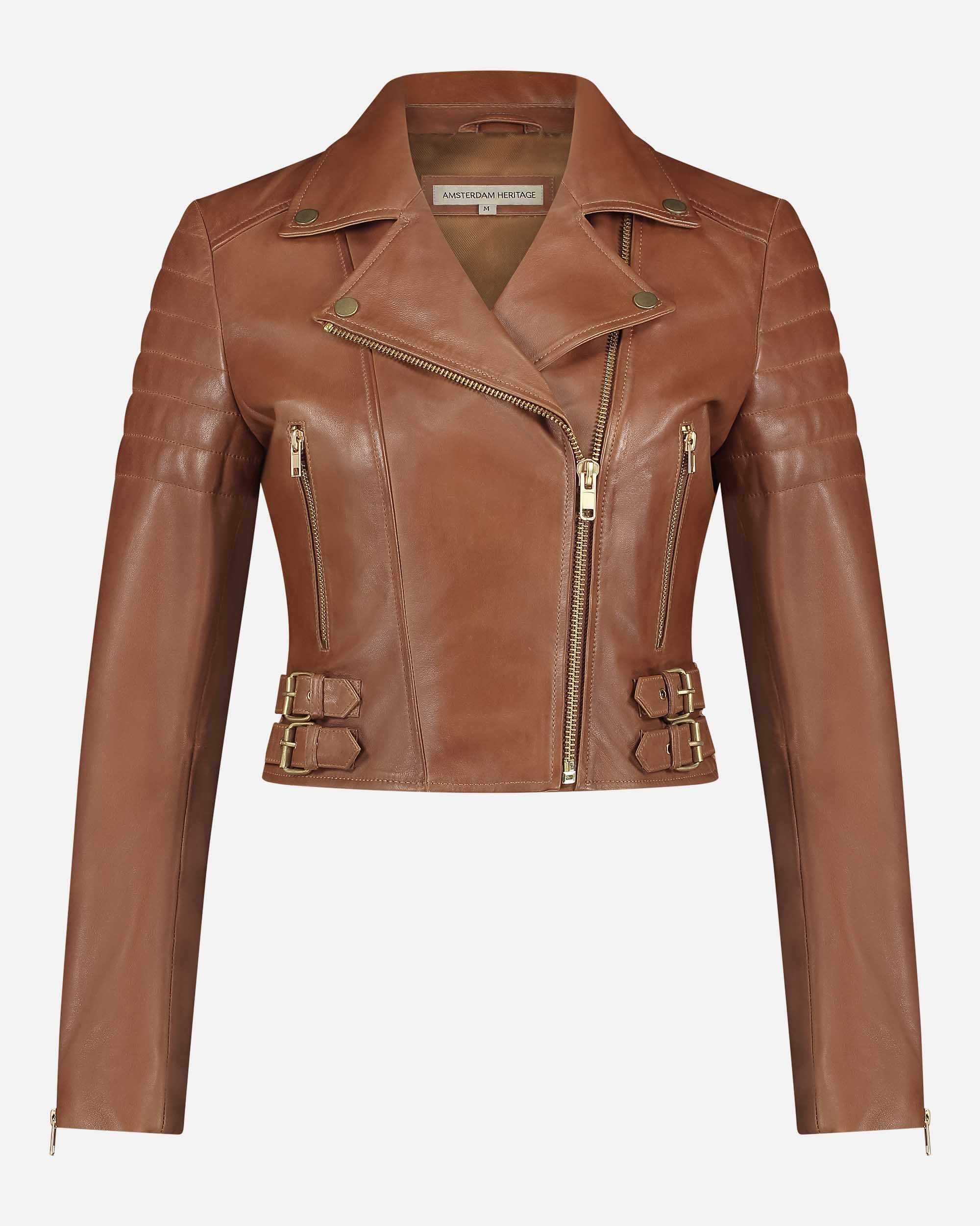 Eureka | Leather Biker Jacket for Women – AMSTERDAM HERITAGE