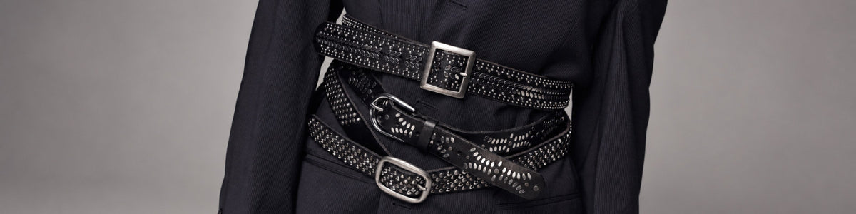 Amsterdam Heritage studded belts collection banner