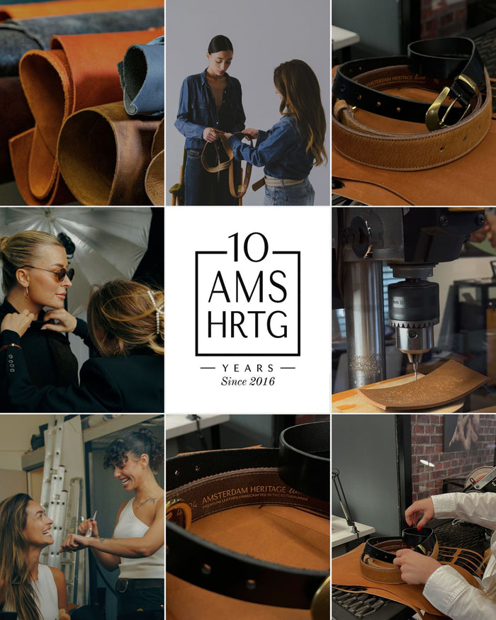 Amsterdam Heritage since 2016: the workshop, the leather and the people behind the belts